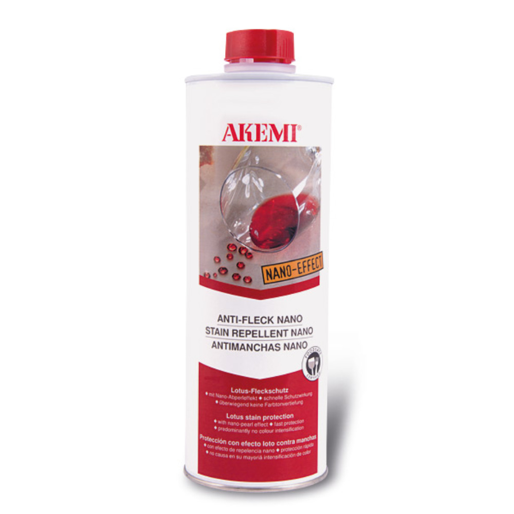 Flaske av Akemi Anti-Fleck Nano. Foto.